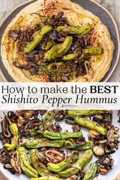 how to make the best shishito pepper hummus