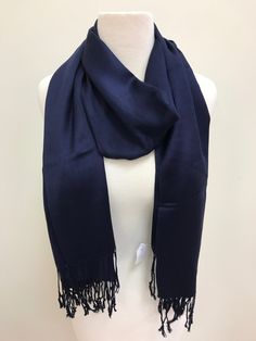 Navy blue paisley printed soft pashmina scarf/shawl/wrap 100% pashmina Can be worn casually or dressed up You can wrap it around your neck, head, shoulder, or layer it with other apparel Our scarf can also be worn tied around your waist with any outfit! Classic Blue Scarf For Fall, Elegant Blue Shawl For Fall, Elegant Blue Fall Shawl, Elegant Blue Pashmina Shawl, Elegant Blue Scarves For Fall, Elegant Blue Scarf For Winter, Elegant Blue Winter Scarf, Elegant Blue Pashmina Shawl For Winter, Blue Pashmina Shawl For Winter