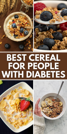 Start your day right with our curated list of the best cereals for diabetics. Learn about high-fiber, low-sugar options that help manage blood sugar levels while providing essential nutrients. Perfect for a healthy breakfast or snack! Cereal For Diabetics, Low Carb Cereal, Best Cereal, High In Fiber, Balanced Breakfast, Nutritious Breakfast, Blood Sugar Levels, Morning Food