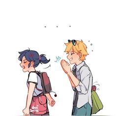 Dani Smilek Adrinette, Miraculous Dani Smilek, Dani Smilek Miraculous, Mlb Au, Kaleido Star, Adrien X Marinette, Awakenings Movie, Miraculous Fanart, Ladybug Art