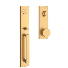 an image of a door handle and knob