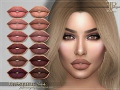 Sims 4 Black Hair, Sims 4 Download, Women Lipstick, Sims 4 Dresses, The Sims 4 Download, Sims4 Clothes