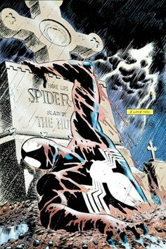 the cover to spider - man vol 1, drawn by mark waison and inked in pencil