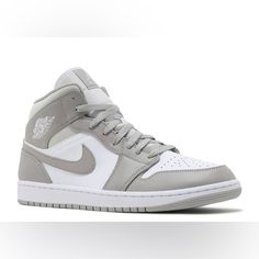 Air Jordan 1 Mid College Grey Brand: Jordan Condition: Excellent Used Condition Size: Men’s 10.5 Reposhed From @Ajqueen305 Smoke Free Home Jordan Grey, Shoes Air, Air Jordan 1 Mid, Jordan 1 Mid, Jordans For Men, S 10, Grey Color, Air Jordan 1, Jordan Shoes