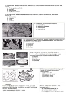 the instructions for making an art project with pictures and text in spanish, including images