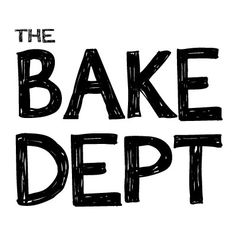 the bake dept logo on a white background