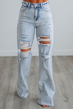 Georgia Risen Jeans Risen Jeans, Cowgirl Jeans, Stylish Boots, Good Stretches, Light Wash Denim, Raw Edge, High Jeans, Everyday Outfits