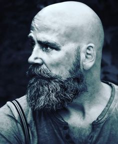 The best beard styles for bald men! If you are a bald man, then you need to grow any kind of beard! These beard styles are all pretty awesome! #mensbeards #beardstyles #beardsformen #beards Shaved Head Bearded Men, Beard With Mustache Style, Bald And Beard, Bald With Beard Men, Bald Beard Styles, Shaved Head And Beard, Bald And Bearded Men, Mustache And Beard Styles, Bald Bearded Men