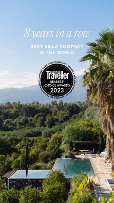 We’re thrilled to announce that for the 8th consecutive year we’ve been voted Best Villa Rental Company in the World at Condé Nast Traveller’s Readers’ Choice Awards. #rca2023 #condenast #condenasttraveller Family Villa, One World Trade Center, Travel Industry, Conde Nast, Rental Company, Villa Rental, World Trade, World Trade Center, Choice Awards