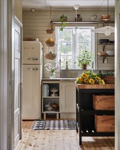 the kitchen is clean and ready to be used as a place for cooking or eating