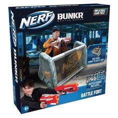 the nerf bunker game is in its box