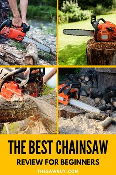 the best chainsaw review for beginners