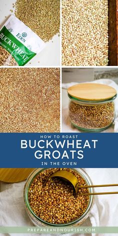 how to roast buckwheat groats in the oven - step by step instructions