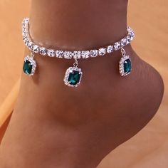 Leg Bracelet, Planet Jewelry, Bracelet Model, Diamond Anklet, Ankle Bracelets Diy, Anklet Chain