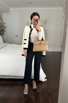 J Crew Business Casual, Formal Sweaters For Women, Work Formal Outfit, Classic Jackets For Women, Work Jackets Women, Office Jackets For Women, Formal Outfit For Work, Spring Elegant Outfits, Formal Work Outfits Women