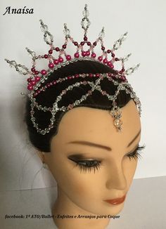 Kitri Ballet, Fantasy Hair, Necklace Dress