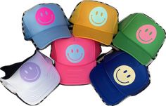 Cute Multicolor Curved Brim Hat, Fun Flat Brim Hat As A Gift, Fun Flat Brim Hat As Gift, Fun Multicolor Mini Hats With Curved Brim, Fun Flat Brim Hat For Gift, Fun Blue Hats For Gifts, Fun Green Hat For Gift, Casual Multicolor Baseball Cap As Gift, Multicolor Casual Baseball Cap Gift