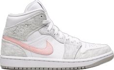 Jordan 1 Mid Women, Jordan Mid, Wmns Air Jordan 1, Retro Basketball Shoes, Womens Basketball Shoes, Air Jordan 1 Mid Se, Buy Jordans, Womens Air Jordans, Air Jordan Sneakers