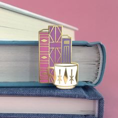 Geometric Books and Mug Enamel Pin - bookish gift - book lovers gift - reader gifts - book pin - bookish tea - literary pin - literary tea by RatherKeen on Etsy https://www.etsy.com/listing/586393244/geometric-books-and-mug-enamel-pin Reader Gifts, Mary Blair, Backpack Pins, Jacket Pins, Book Pins, Pin Game, Cool Pins, Bookish Gifts, Gifts For Readers