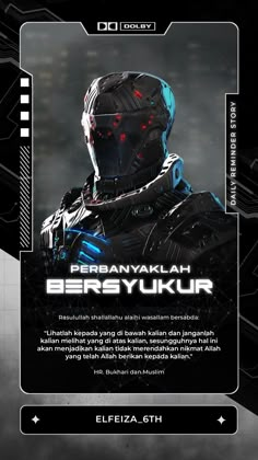 an advertisement for the movie bersykukr, featuring a man in armor