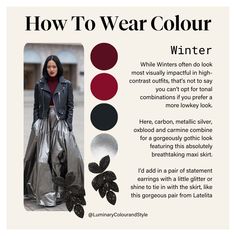 Colour Analysis | Style Personality Analysis | Personal Styling (@luminarycolourandstyle) • Instagram photos and videos True Winter Color Palette, Cool Winter Color Palette, Tag Yourself, Colour Analysis