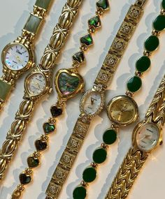 Vintage Saat, Vintage Gold Watch, Gold Watches, Jewelry Essentials