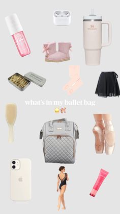 what's in my ballet bag?