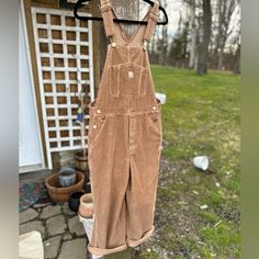 Brand New Light Brown Corduroy Tna Overalls By Aritzia Never Worn Size Small Casual Fitted Brown Overalls, Senior Overalls, Corduroy Overalls, Inspo Board, Brown Corduroy, Senior Year, Light Brown, Pant Jumpsuit, Jumpsuit Romper