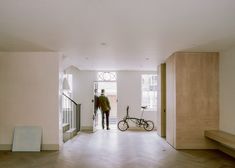 Westminster, Belgravia, Belgravia Conservation Area, Mews House, Mews, Grovsenor Estate, Refurbishment, Internal reconfiguration, Contemporary Interiors, Family Home, Terrace, Entrance, Staircase