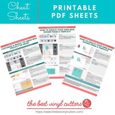 the best way to make your own printable sheets