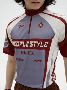 Mens Model, Logo Jersey, Arcana Archive, Races Style, Male Clothes, Jersey Tops, Cycling Fashion, Logo Shirt, Logo Design Creative