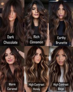 Long Hair and Feathers: Boho Chic Hair Accessories Temporary Highlights For Black Hair, Money Pieces For Black Hair, Brunette Hair Tones, Balayage Hair Color For Black Hair, Dark Brunette Hair With Caramel Highlights, Fall Hair Tones, Edgy Brown Hair Color, Boho Haircolor, Latina Balayage