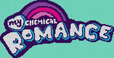 an image of the logo for chemical romance's video game, which is being played on