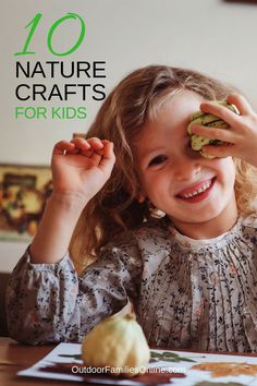 Whether you forage for craft supplies in your neighborhood or at the crafts store, outdoorsy kids will love bringing the outdoors inside with these 10 easy nature crafts for kids! | https://www.outdoorfamiliesonline.com/easy-nature-crafts-for-kids/ #naturecraftsforkids #nature crafts #outdoorfamilies #crafts Organic Crafts, Easy Nature Crafts, Nature Craft Ideas, Eco Activities, Outdoorsy Kids, Homeschool Nature, Moms Life, Camping Activities For Kids