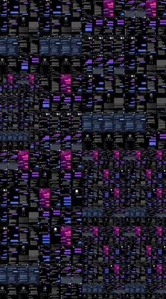 a black and purple background with many lines