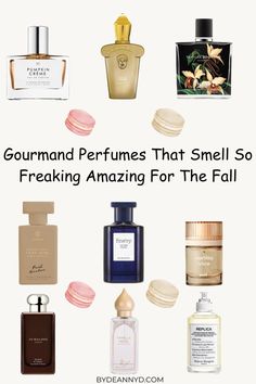 gourmand perfumes Fall Perfume Combos, Vanilla Scented Perfume, Sweet Smelling Perfume, Autumn Perfume, Smell Like Vanilla, Gourmand Perfume, Perfume Sweet, Fragrance Quote, Fall Perfume