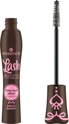 PRICES MAY VARY. Item form: Cream Product benefit: Volumizing, Lengthening Special feature: Not Tested On Animals Enhance your natural lashes with the iconic essence Lash Princess False Lash Effect Mascara, now available in a Black Brown shade! The conically shaped fiber wand delivers length and dramatic volume, creating a mesmerizing false lash effect to the lashes! Ophthalmologically tested for stunning, standout lashes. Lash Princess, False Lash Effect Mascara, Paraben Free, Cruelty Free, Essence