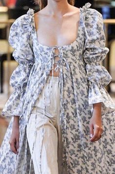 Look Boho Chic, Vestidos Vintage, Soft Grunge, Petite Fashion, Mode Inspiration, Costume Design, Blue Dress, Runway Fashion, Fashion Inspo Outfits