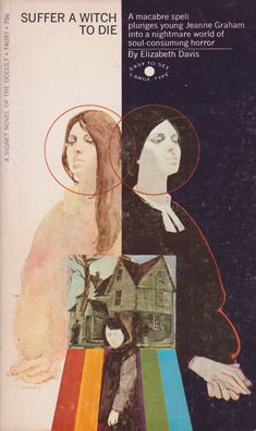 a book cover with an image of two women and a house on the other side