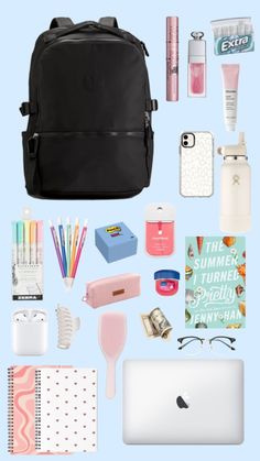 Locker Essentials, School Bag Organization, School Wishlist, School Survival Kits