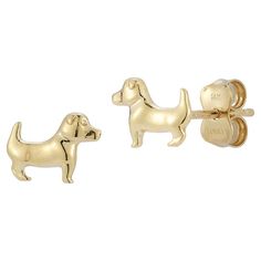 These dog stud earrings by LUMINOR GOLD are the perfect gift for any dog lover. Click on this JEWELRY & WATCHES GUIDE to learn about fit, styles, materials and more! These dog stud earrings by LUMINOR GOLD are the perfect gift for any dog lover. Click on this JEWELRY & WATCHES GUIDE to learn about fit, styles, materials and more! FEATURES 8 mm x 6 mm Backings: post Metal: 14k gold Plating: 14k gold Finish: polished Packaging: velvety pouch Size: One Size. Color: Yellow. Gender: female. Age Group Post Metal, Jewelry Earrings Studs, Dog Lover, Gold Plating, Gold Finish, Gender Female, Dog Lovers, Age Group, Jewelry Watches