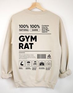 Gym Rat Workout Hoodie Pump Cover Hoodie Women Trendy Gym Sweatshirt Pump Cover Shirt Oversized Weightlifting Hoodie Gift for Gym Lover Welcome to Authentic Tee! Discover your dream style in our store, where we offer unique designs through DTF printing on high-quality apparel. Our soft and comfortable shirts are printed, pressed and shipped to you from our boutique. Enjoy your shopping!🛍️ ✔️Please make sure you check our size cards before you place your order. ✔️Please send me a message for all Cheap Gym Tops With Text Print, Gym Design T Shirt, Gym Hoodie Design, Gym Merchandise Ideas, Sweat Shirt Designs, Designs For Hoodies, Trendy Hoodie Designs, Gym Shirt Design, Gym T Shirt Design