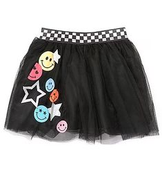 Girls' Skirts | Dillard's Harajuku Style Summer School Skort, Harajuku Style Summer Tennis Skirt, Harajuku Black Skort For School, Harajuku Style Black Skort For School, Harajuku Style Skirt For Summer School, Cute Black Skort For Summer, Cute Black Summer Skort, Cute Summer Mini Skirt, Black Harajuku Skort For Summer