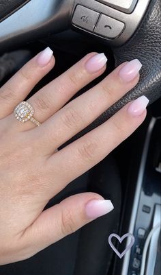 Short Coffin French Ombre Nails, Short Square Pink And White Ombre Nails, Pink And White Full Set Nails, Pink And White Ombre Nails Coffin, Pink And White Ombre Nails Short, Baby Pink And White Nails, Baby Pink Ombre Nails, Light Pink Ombre Nails, White And Pink Ombre Nails