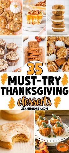 25 must try thanksgiving desserts