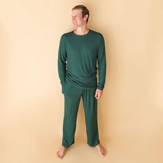 About Me: Silky-smooth fabric...actually it is quite addicting Ultra gentle and comfortable next to your skin Made of 95% Viscose from Bamboo, 5% Spandex Style: Pajama sets for men Product: Posh Peanut Men's Solid Long Sleeve Pajama Set - Hunter Green Waffle Matching Christmas Jammies, Men's Loungewear, Closet Features, Pajamas For Men, Matching Christmas Outfits, Bamboo Gifts, Women's Loungewear, Matching Christmas Pajamas, Bamboo Pajamas