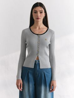 Composition : 50%Polyester, 38%Lyoccel, 12%NylonColor : Gray_ONE-SIZE FITS ALLCountry of Origin : China U Neck, Knitwear, Composition, China, The Originals, Grey