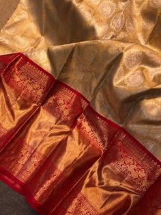 Talambralu Saree, Red Wedding Saree, Bride Essentials, Gold Silk Saree, Kerala Wedding Saree, Pink Blouse Designs, South Indian Wedding Saree, South Indian Bride Saree, Saree Ideas