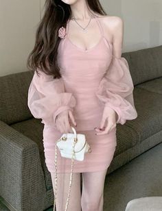 We wish that you would get good vibes when you get those beautiful outfit from JUICICI Asian Style Dress, Bodycon Dress With Sleeves, Long Bodycon Dress, Sleeve Bodycon Dress, Mesh Sleeves, Sport Dress