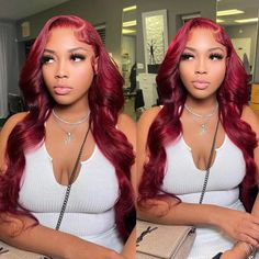 PRODUCT FEATURES Brand: Allove HairHair color: 99J Burgundy ColorMaterial: 100% human hairHair Type: Brazilian Virgin Hair Wigs, HD Transparent Lace Frontal WigTexture: Body Wave Lace Front Wig Lace design: 13x4 Lace Front WigsLength: 10-30 inch Lace Front Wig , Long Human Hair WigsCan Be Dyed: YesAvailable people: EveryoneCap Size: Large (Circumference 23.5"); Medium (Circumference 22.5"); Small (Circumference 21.5")Lace Material: Swiss Lace in Transparent ColorFeature: Slight bleached knots, P